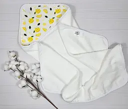 Набір для новонародженого a.l.babybox Лимончик пелюшок дитячих 4 шт./подушка та рушник (30464229) - мініатюра 2