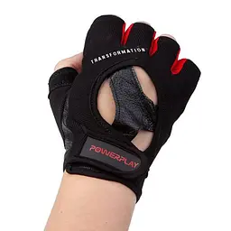 Рукавички для фітнесу Power Play PP-2222, Black - M - мініатюра 2