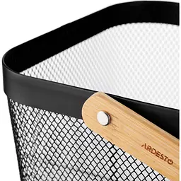 Фруктовниця Ardesto Midori чорна 25x24.5x18 см (AR0901B) - мініатюра 4