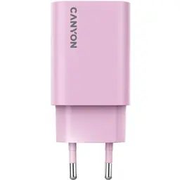 Зарядний пристрій Canyon 30CL OnCharge USB-C PD30W Pink (CNE-CHA30CLPK) - мініатюра 2