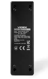Зарядний пристрій VCH-U101 Black Videx teh0028627 - мініатюра 6