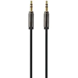 Кабель AUX звуковий Cablexpert 3.5 мм M - 3.5 мм M 1.8 м чорний (CCAP-444-6)