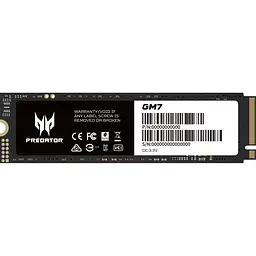 SSD накопичувач Acer Predator GM7 1TB (BL.9BWWR.118) [155321]