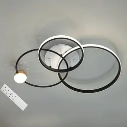 Led люстра з ефектом зоряного неба MX2987-3L WH+BK