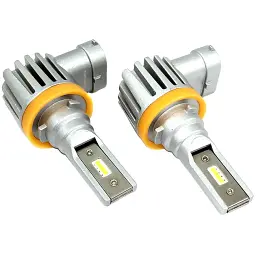 Комплект світлодіодних ламп Guarand V12X H1 CSP 5500k 6000Lm 40w 12-24v - мініатюра 4