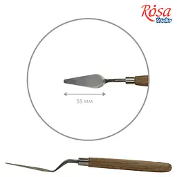 Мастихін ROSA Studio 11920 Classic (6 см, крапля) - мініатюра 1