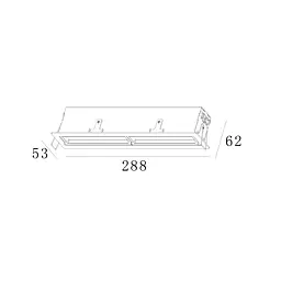 Точковий світильник Skarlat RSL74105 10×2W WH+BK 4000K - мініатюра 2
