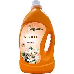 Засіб для прання рідкий Aromica Seville Orange для білих та кольорових речей 4 л
