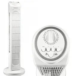 Колонний вентилятор 45Вт Silver Crest STV 45C2 White - мініатюра 6