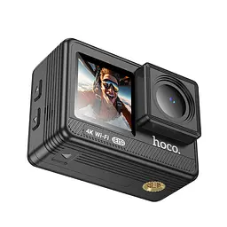 Екшн-камера Hoco DV102 4K anti-shake sports Black - мініатюра 5