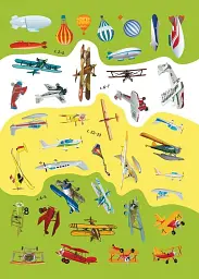 Книжка з наліпками. Літаки - мініатюра 6