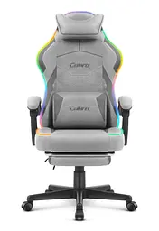 Крісло Cabro C502 LED Grey тканина - мініатюра 3