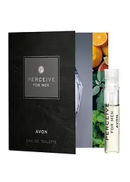 Листівка з пробним зразком Avon Perceive для Нього, 0,6мл - мініатюра 1
