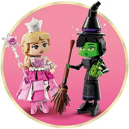 Конструктор LEGO Wicked​ Фігурки Ельфаби й Ґлінди 558 деталей (75682) - мініатюра 4