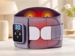 Масажний пояс / Акумуляторні масажні пояси Waist Protection Massage FZ-102 / Пояс з підігрівом для спини - мініатюра 5