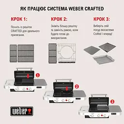 Гриль газовий Weber Genesis E-415 чорний (1500612) - мініатюра 10