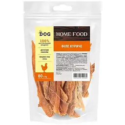 Ласощі для собак Home Food філе куряче 80 г
