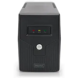 ДБЖ Digitus Line-Interactive, 600VA/360W, LED, 2xSchuko, RJ11, USB - мініатюра 2