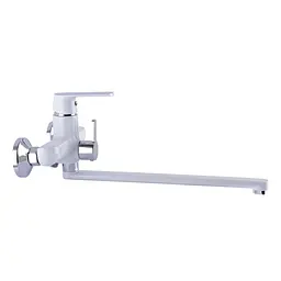 Змішувач для ванни Globus Lux Laguna GLA-0208-7-WHITE EURO - мініатюра 2