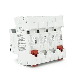 Автоматичний вимикач змінного струму Delixi HDBE-63 C40 34/6000A, 400V - мініатюра 2