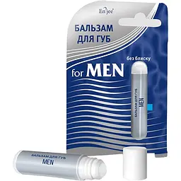 Бальзам для губ Enjee For Men роликовый без блеска 6 мл