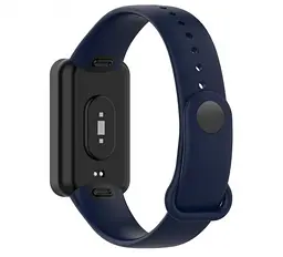 Силіконовий ремінець Primo для фітнес браслета Xiaomi Redmi Smart Band Pro (M2101B1/BHR5501GL) Dark Blue - мініатюра 3
