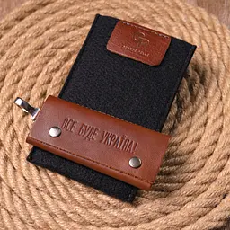 Чоловіча шкіряна ключниця GRANDE PELLE 11,5х5 см acs0025848 - мініатюра 8