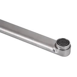 Змішувач для ванни Lidz Luna 005 (з душовим гарнітуром) (k35) LDLUN005NKS46093 Nickel Нержавіюча сталь - мініатюра 5