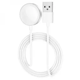 БЗП Hoco CW39 Wireless charger for iWatch (USB) White - мініатюра 2