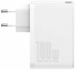 Мережевий зарядний пристрій Baseus GaN2 Pro Quick Charger 2USB + 2Type-C 100W CCGAN2P-L02 White - мініатюра 2