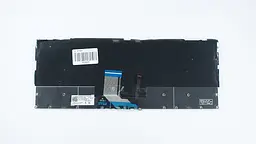 Клавіатура для ноутбука LENOVO (IdeaPad 320S-13IKB series) rus, black, без фрейма, підсвічування клавіш