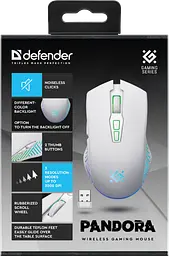 Миша Defender Pandora GM-502 White (52502) - мініатюра 11