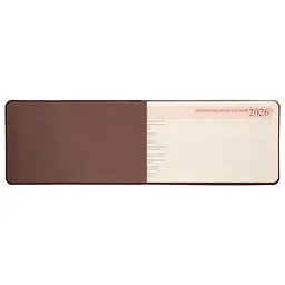 Щотижневик 10 х 17 см Leo Planner датований 2026 Choco м'який 128 сторінок (252716) - мініатюра 7