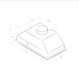 Витяжка Elica CT17 S IX/A/72 - миниатюра 4