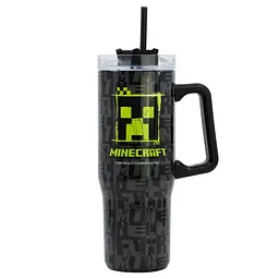 Термочашка Stor Minecraft Кріпер з трубочкою 940 мл (75643)