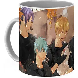 Кухоль GeekLand Kuroko no Basuke Баскетбол Куроко KB.02.01 330 мл білий - мініатюра 2