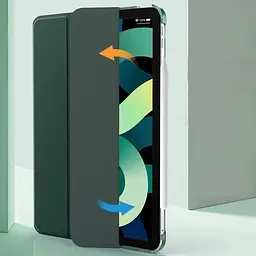 Чохол-книжка BeCover Tri Fold Hard для Apple iPad Air 11" M2/M3 2024/2025 Dark Green (711414) - мініатюра 4