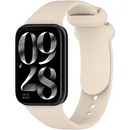 Ремінець DK CDK для Xiaomi Mi Smart Band 9 Pro Silicone Sport Band (017124) (ivory)