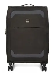 Валіза Середня (M) тканинна Airtex Worldline Tirana 608 на 4 колесах 65x41x23см 69л Сірий - мініатюра 3