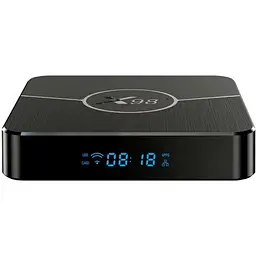 Смарт ТВ приставка X98 Android SmartTV Box Plus 4/64Гб - мініатюра 3