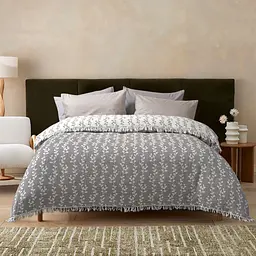 Покривало Lotus Home - Riba gri сірий 190x225 - мініатюра 2