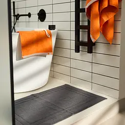 Рушник MBM Home Терра 30x50 см помаранчевий-туманний (BT-14 S ORANGE/FOGGY) - мініатюра 11