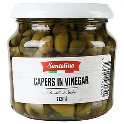 Каперси Santolino Caperberries in Vinegar 212г.