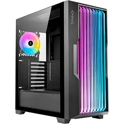 Корпус Azza Guardian Glass Black (CSAZ-520BG) [134556]