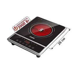 Настольная плита PRIME Technics (PHC 2019 GB) - миниатюра 3