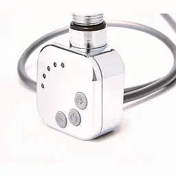 Електричний тен HeatQ HEC 600 Вт з кабелем колір хром (H600.CR.SC), Хром