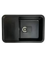 Кухонна мийка Adamant Existence 775x505x190 чорний 600223, Чорний - мініатюра 2