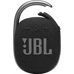 Портативна акустика JBL Clip 4 чорна бездротова (JBLCLIP4BLK) - мініатюра 2