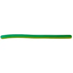 Силікон Big Bite Baits Trout Worm 3" Green/Yellow 10 шт.