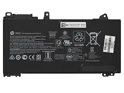 Акумулятор для ноутбука HP ProBook 450 G6 RE03XL, 45Wh (3900 mAh), 3cell, 11.55V, Li-ion, чорний